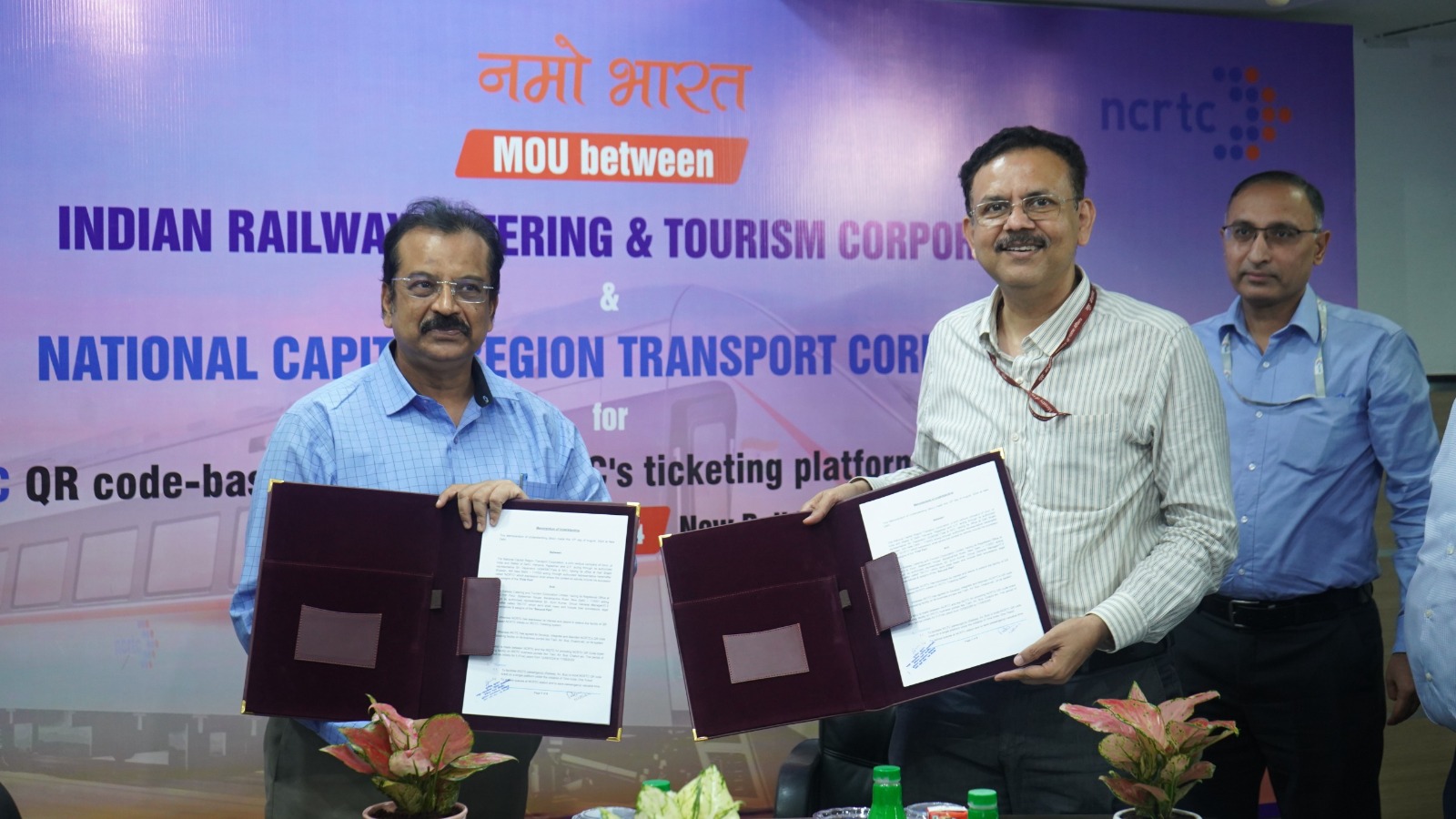 NCRTC and IRCTC Sign MOU