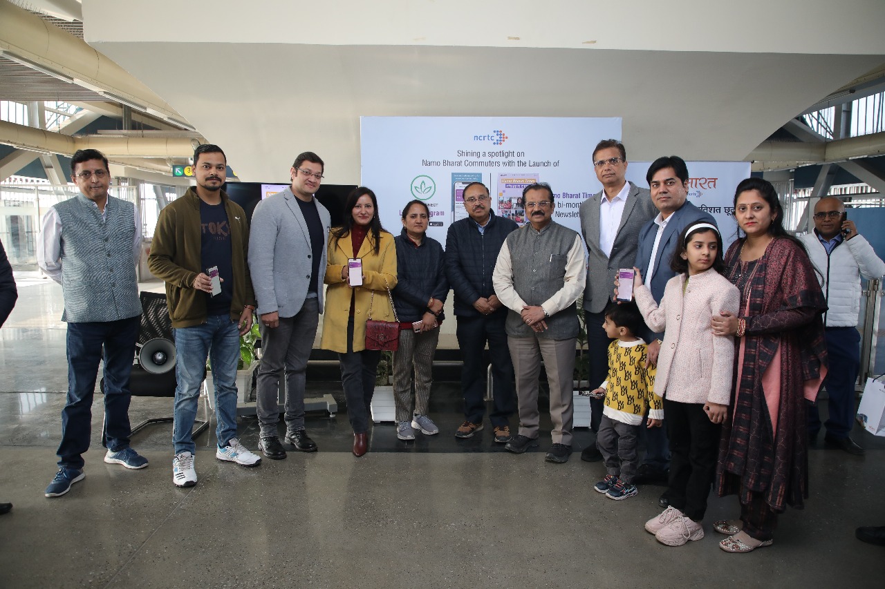 Launch of Loyalty Points Program for Namo Bharat commuters NCRTC launched a Loyalty Points programme for tickets purchased through the ‘RRTS Connect’ mobile application. The initiative was launched by Shri Shalabh Goel, MD, NCRTC, at the Sahibabad RRTS station.