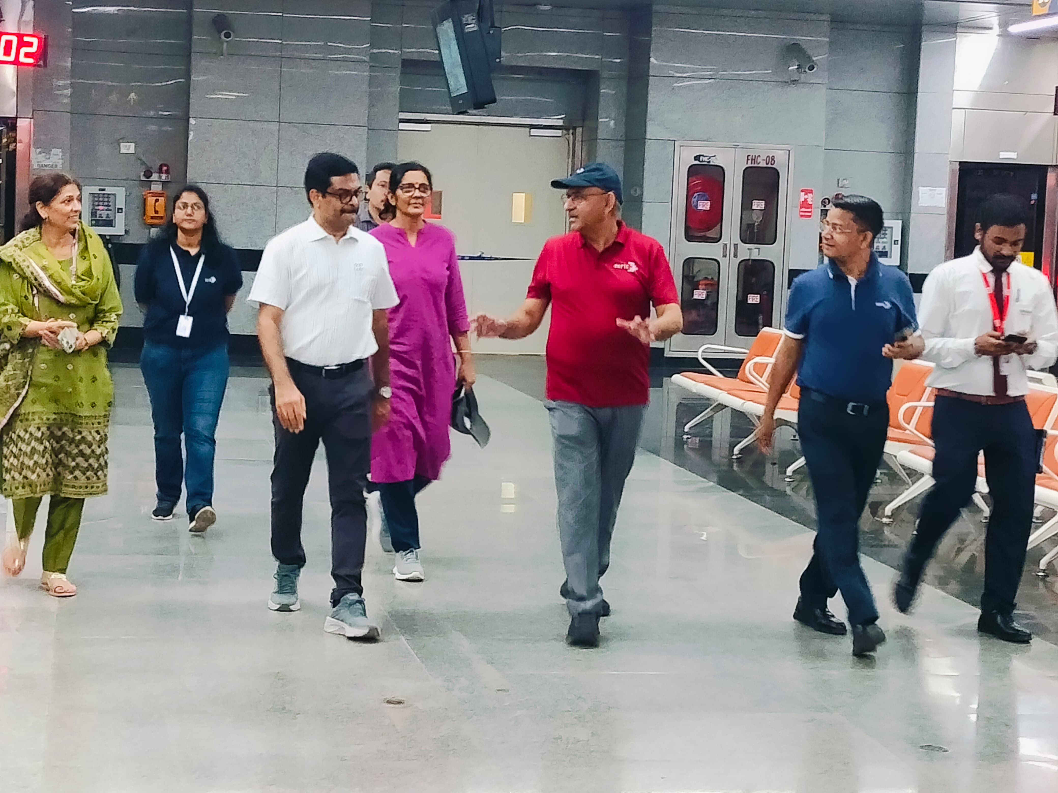 Visit of Vice Chairman, DDA