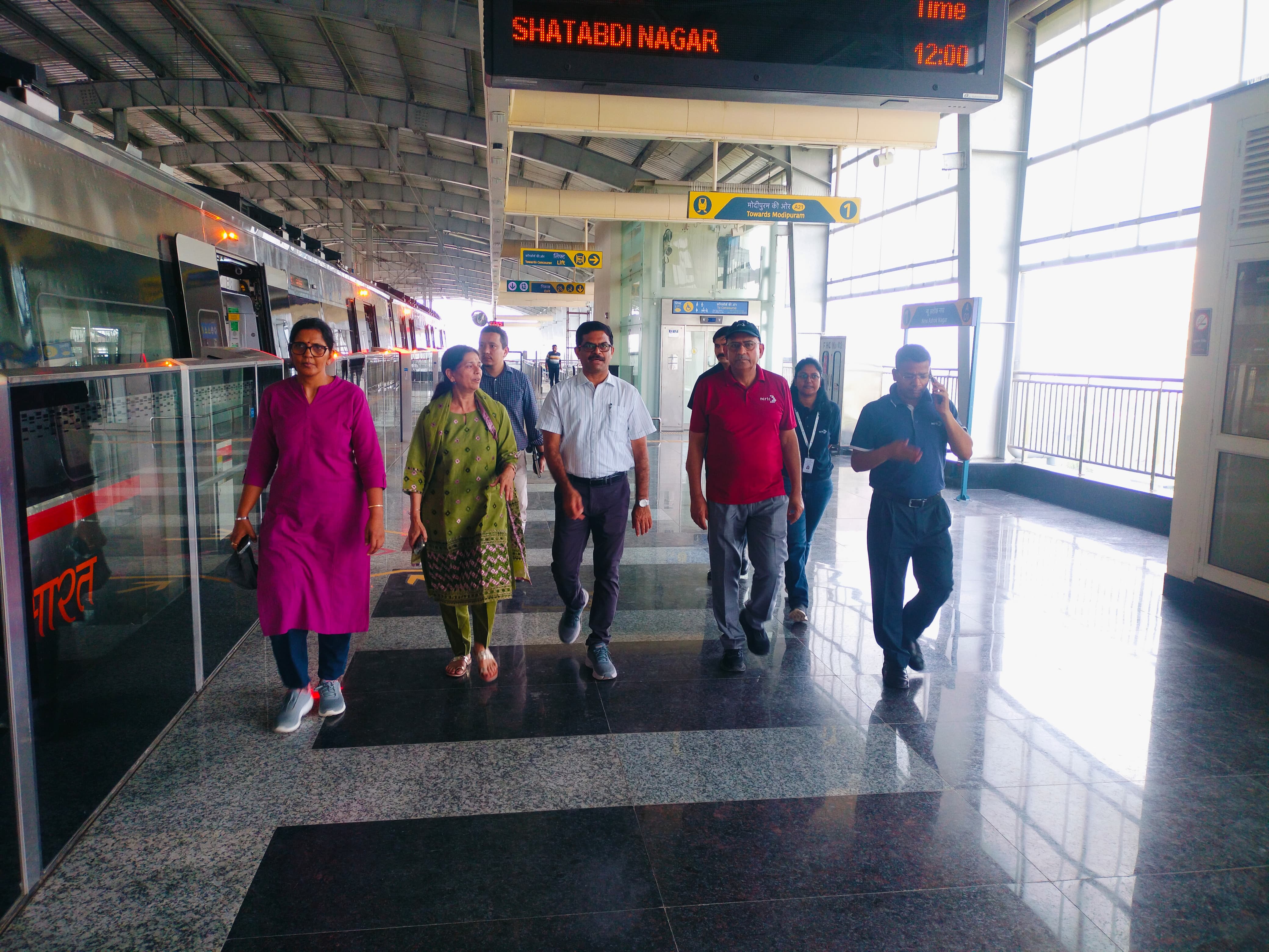 Visit of Vice Chairman, DDA