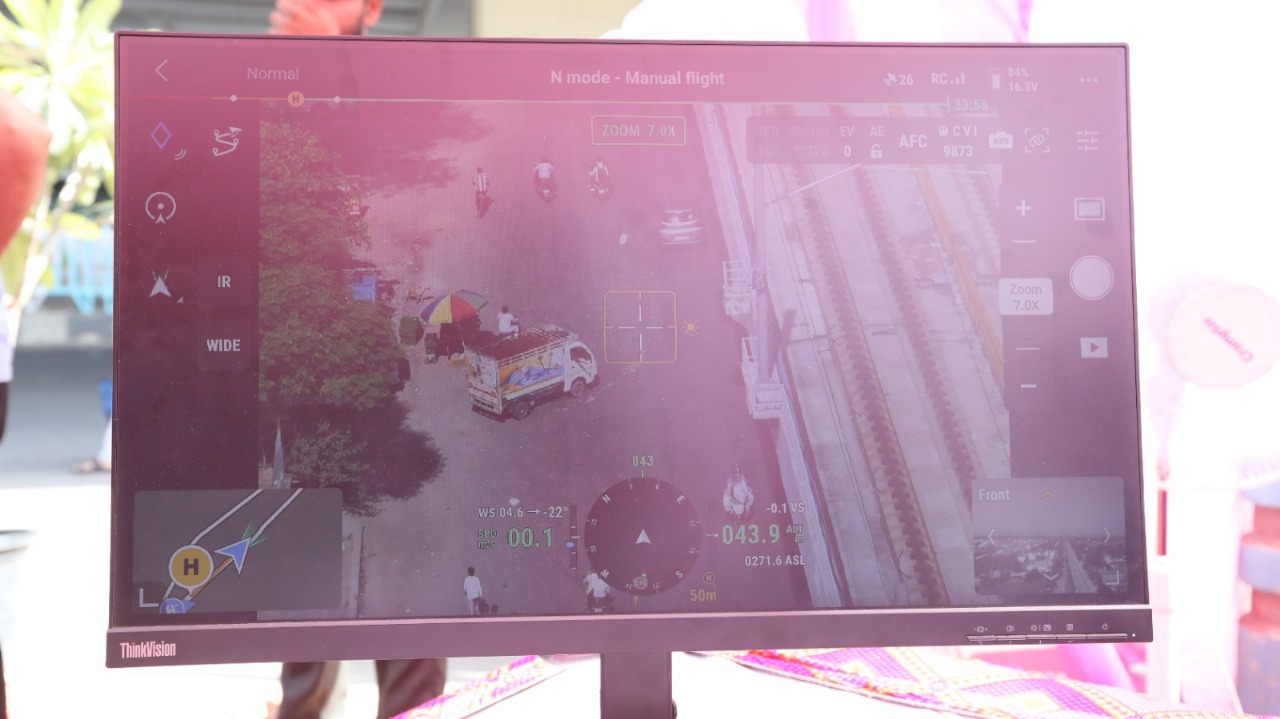 NCRTC launches drone-based OHE monitoring