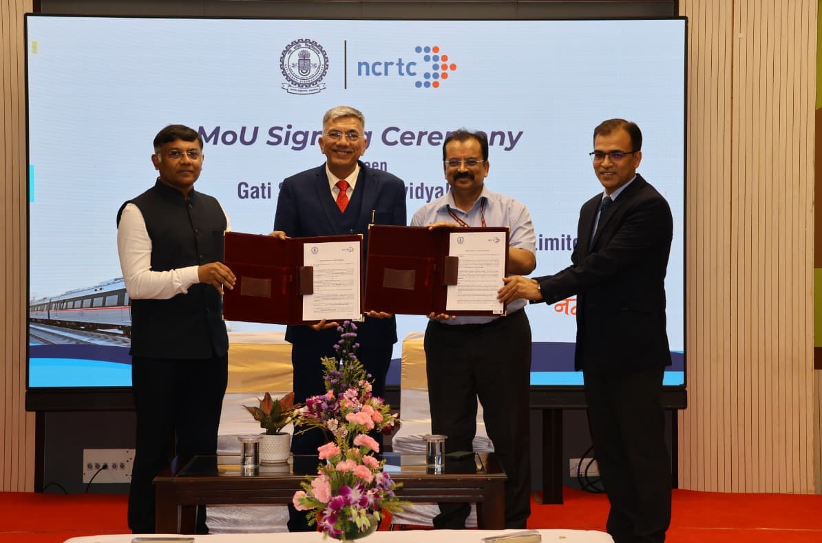 NCRTC signs MoU with Gati Shakti Vishwavidyalaya