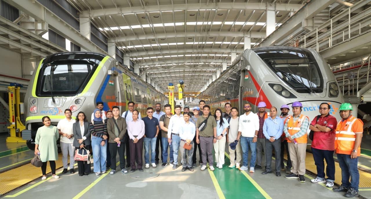 Transport specialists from Asian countries visit Namo Bharat corridor