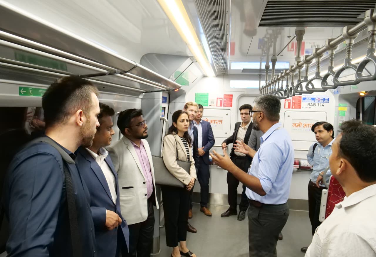 Spanish Business Delegation Visits Namo Bharat Corridor