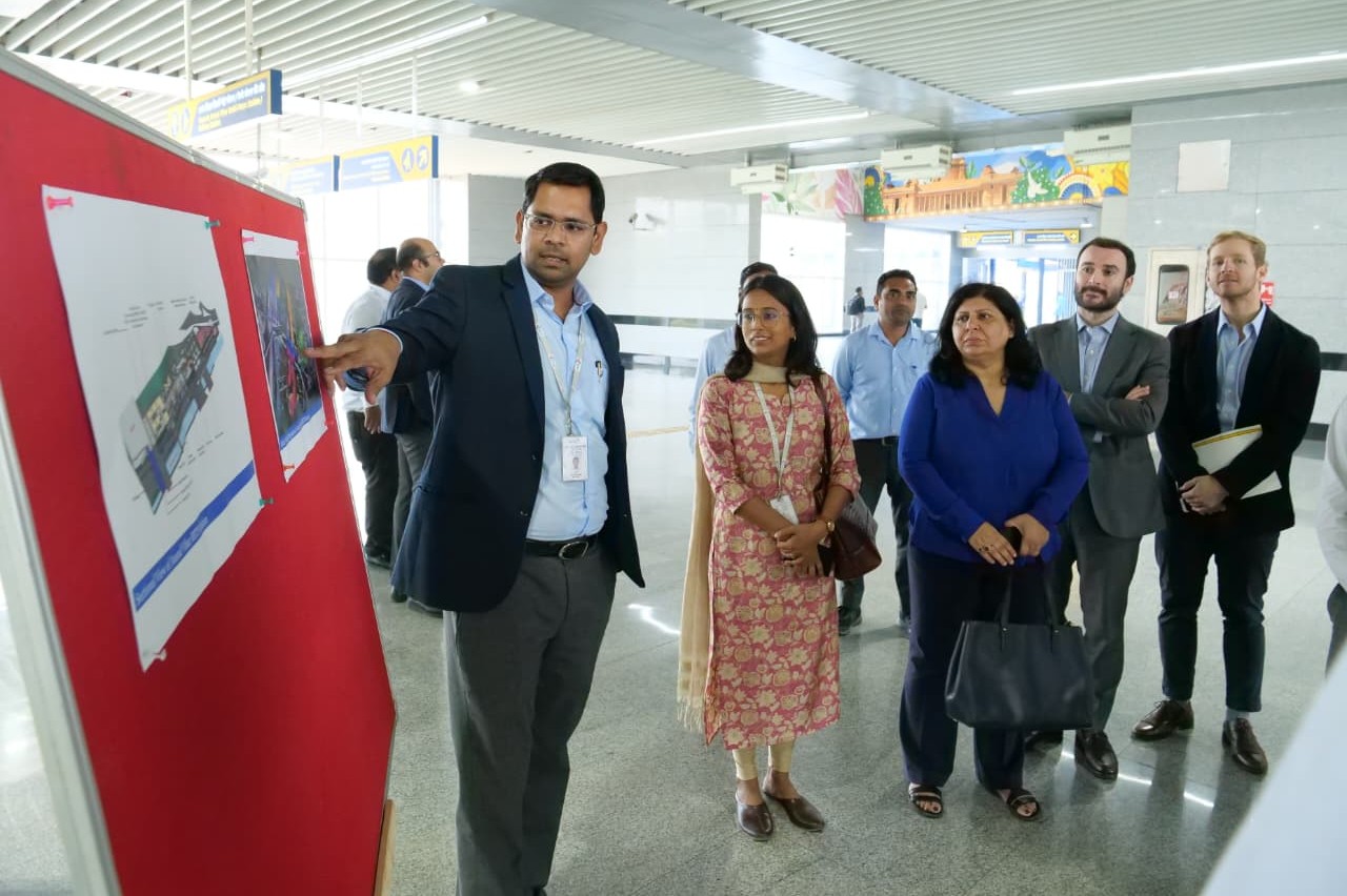 स्पेनिश व्यापार प्रतिनिधिमंडल ने नमो भारत कॉरिडोर का दौरा किया