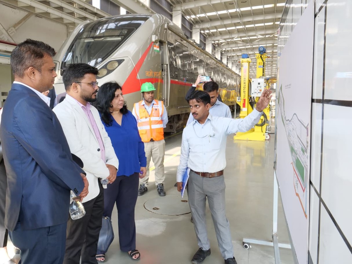 Spanish Business Delegation Visits Namo Bharat Corridor