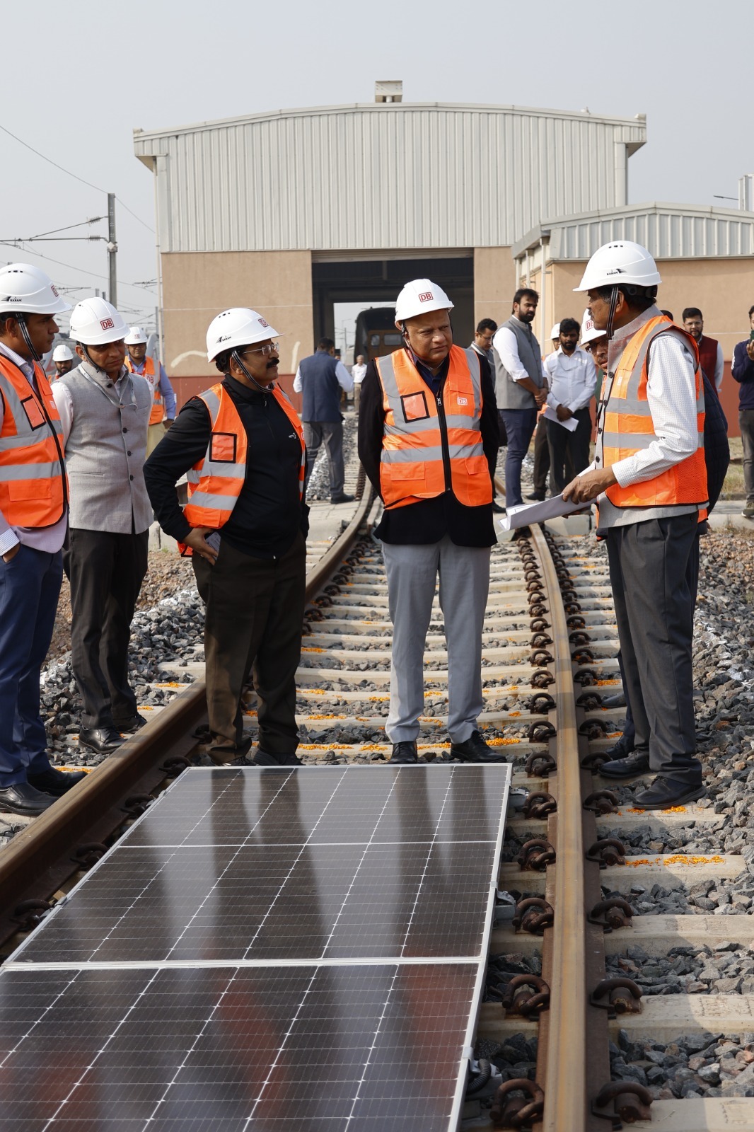 'Solar on Track' initiative at Namo Bharat Depot, Duhai