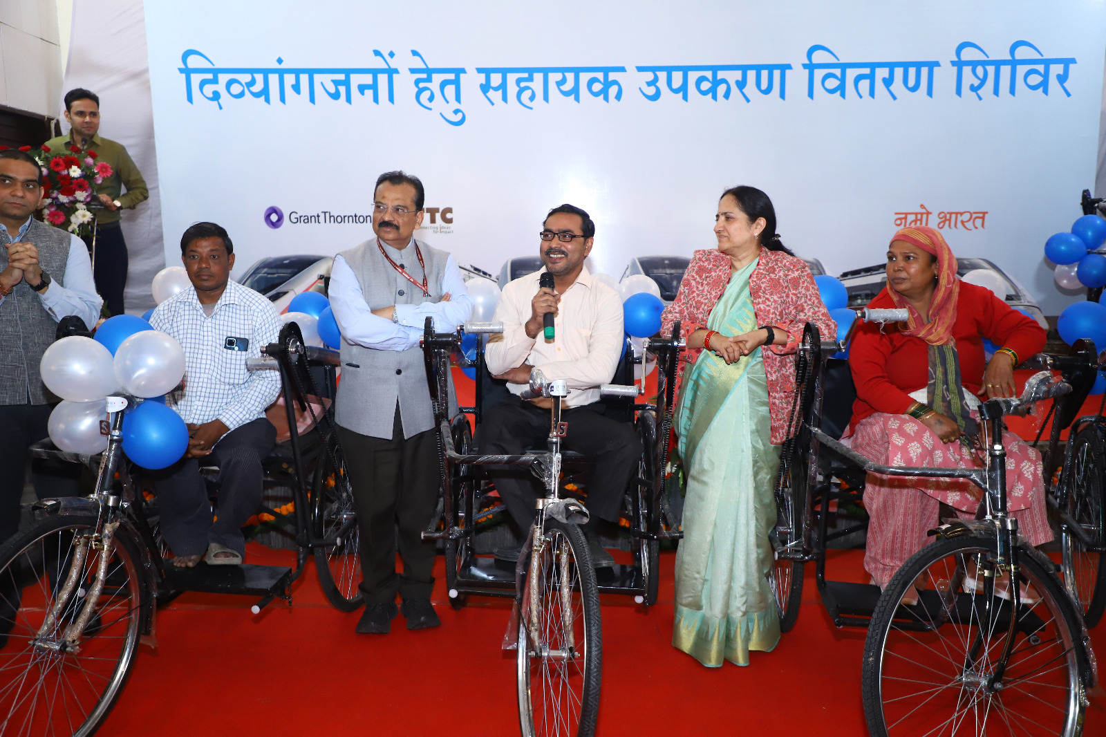 Assistive Aids distribution drive for differently-abled