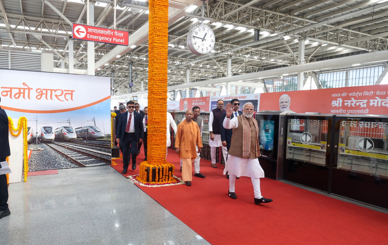 Hon’ble PM inaugurated balance sections of Namo Bharat corridor & Meerut Metro