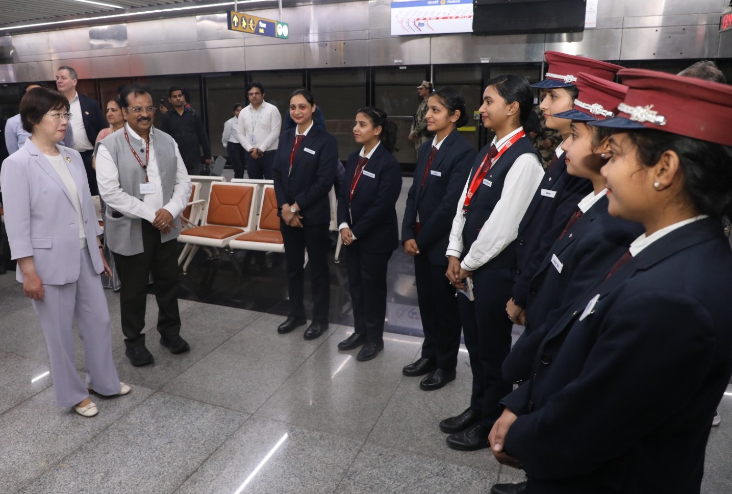 AIIB President visits Namo Bharat Corridor