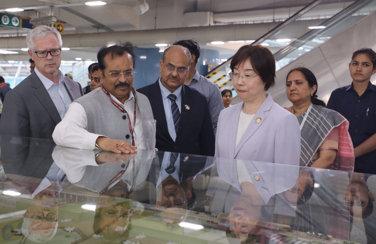 President of AIIB visits Namo Bharat corridor