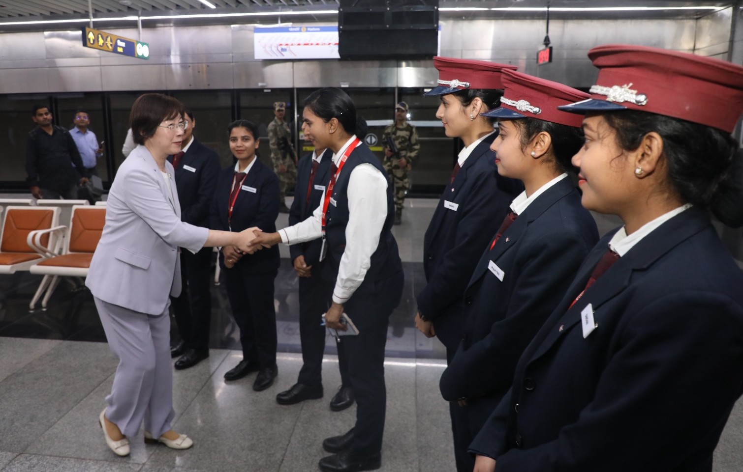 President of AIIB visits Namo Bharat corridor
