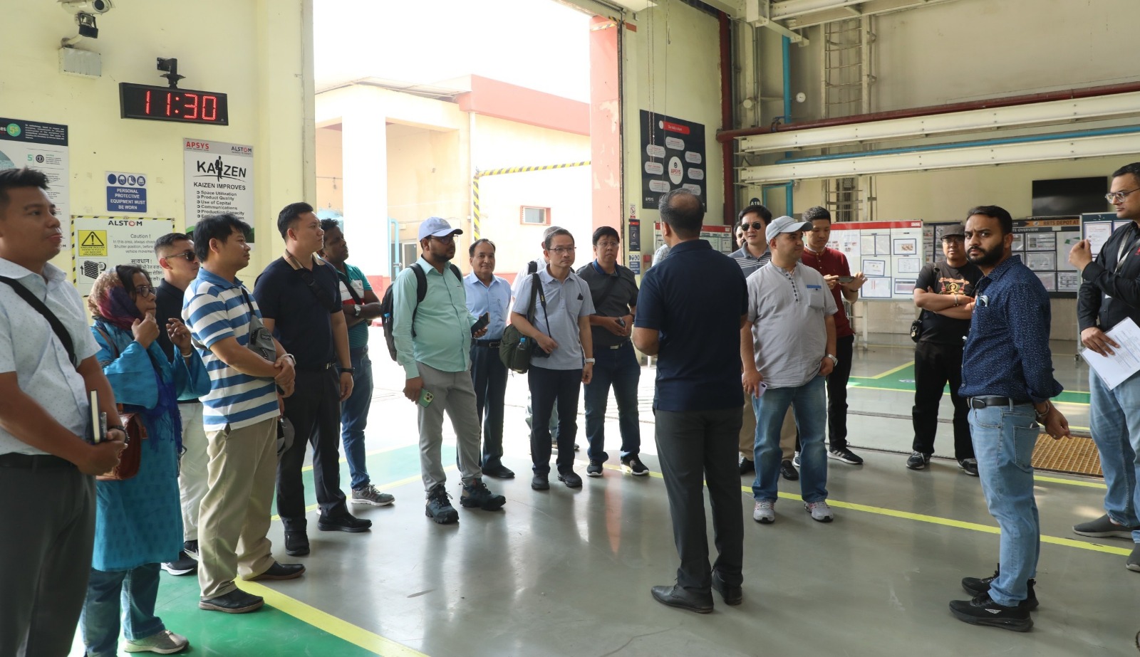 Visit of international transport professionals from AITD