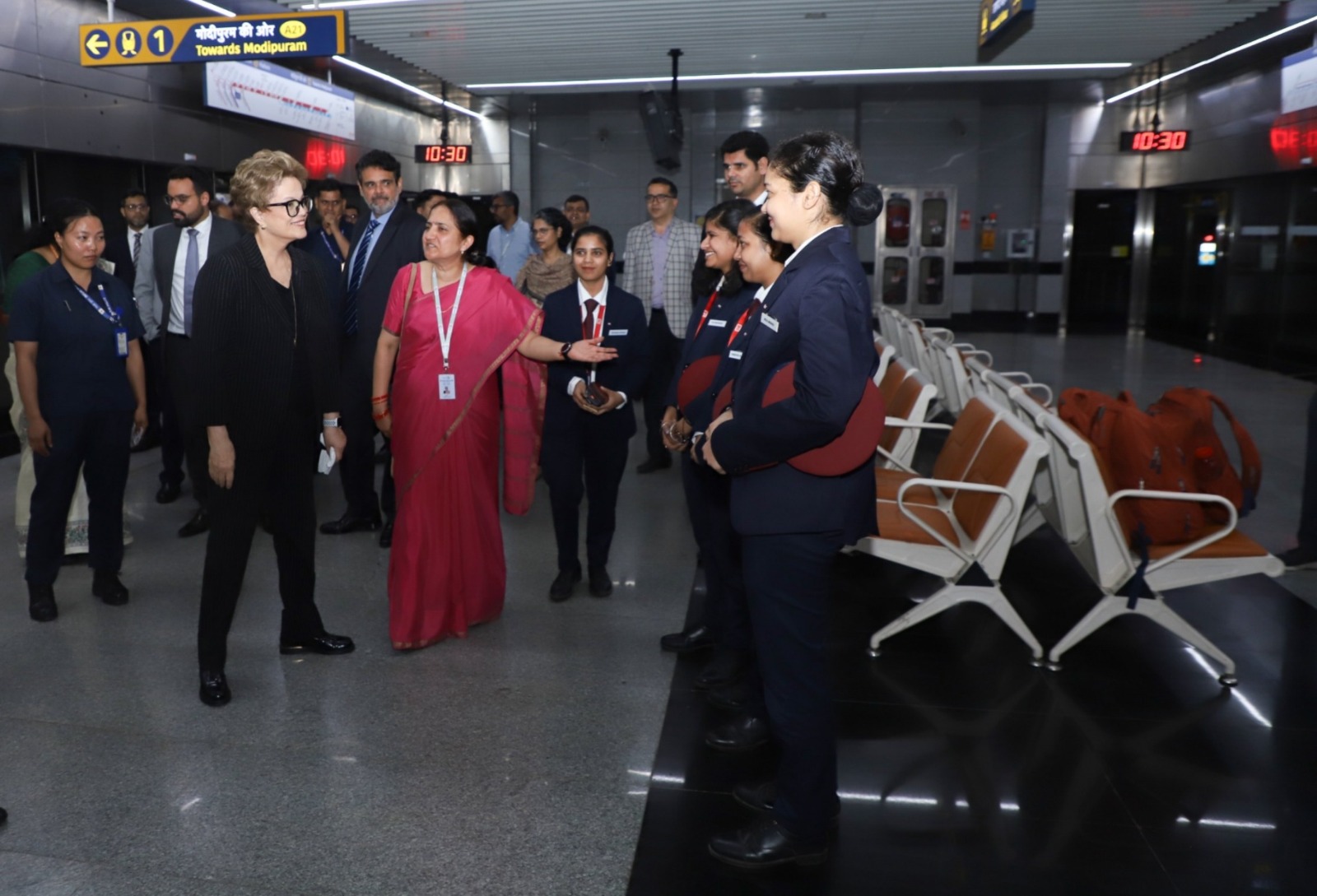 President of NDB visits Namo Bharat corridor