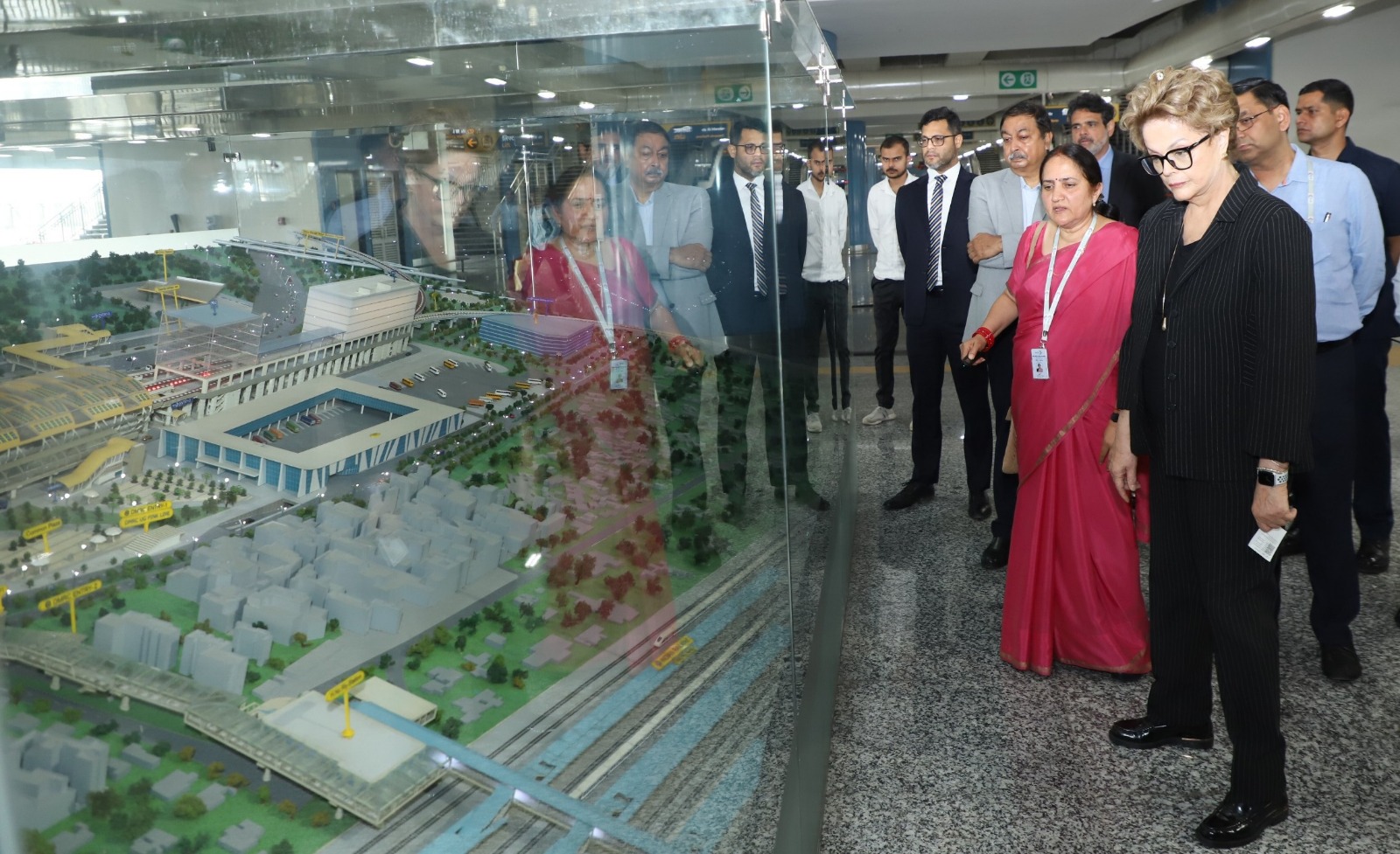 President of NDB visits Namo Bharat corridor