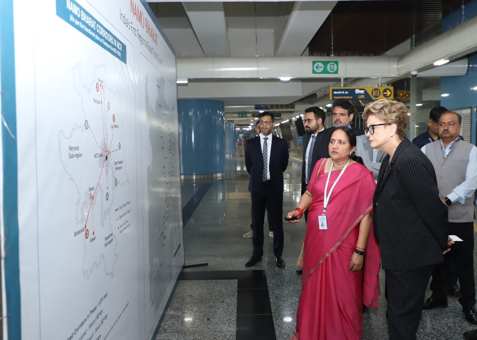 NDB Chairman visits Namo Bharat Corridor