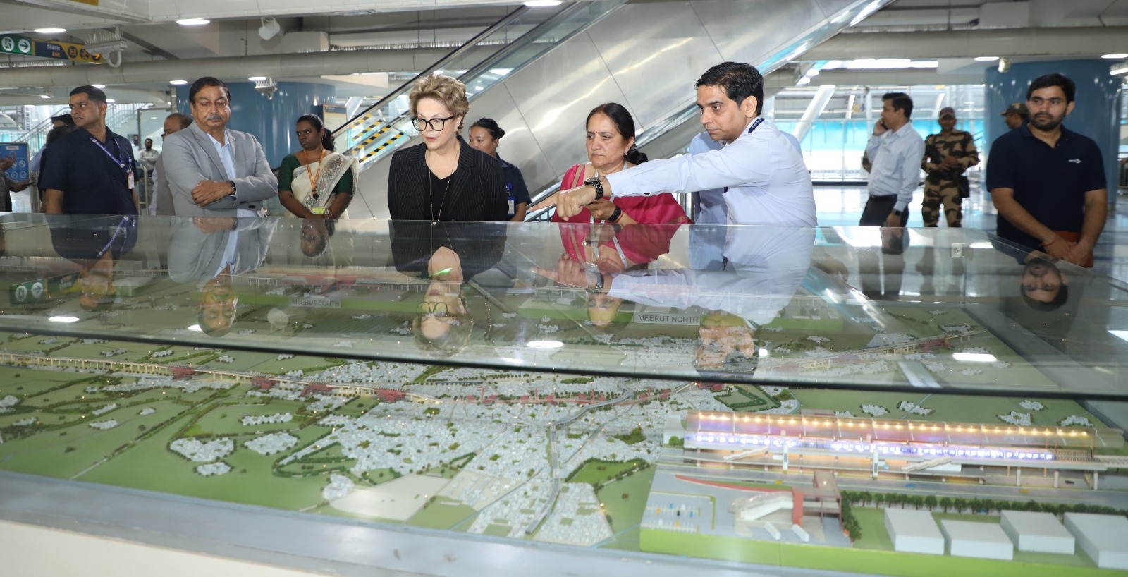 NDB Chairman visits Namo Bharat Corridor