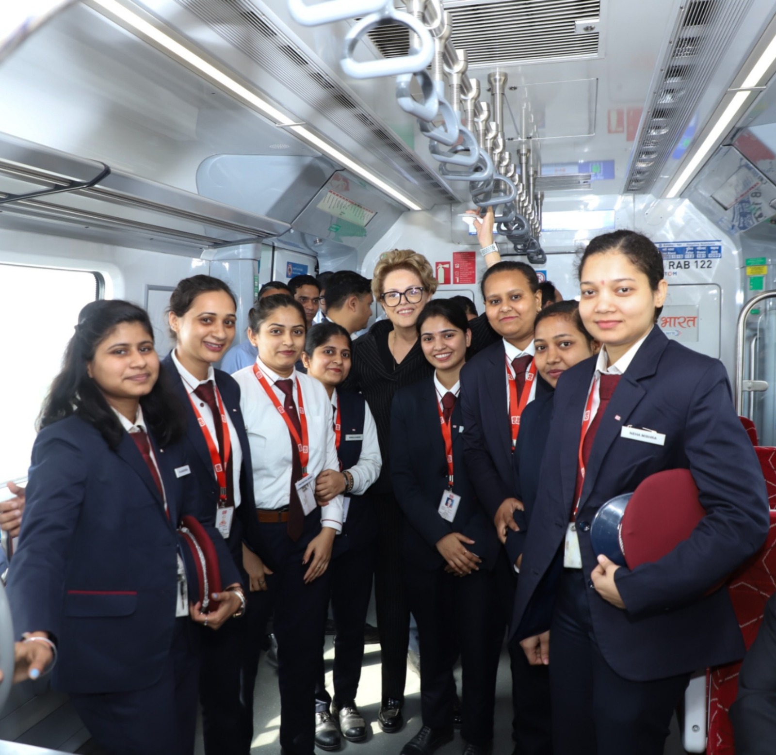 President of NDB visits Namo Bharat corridor