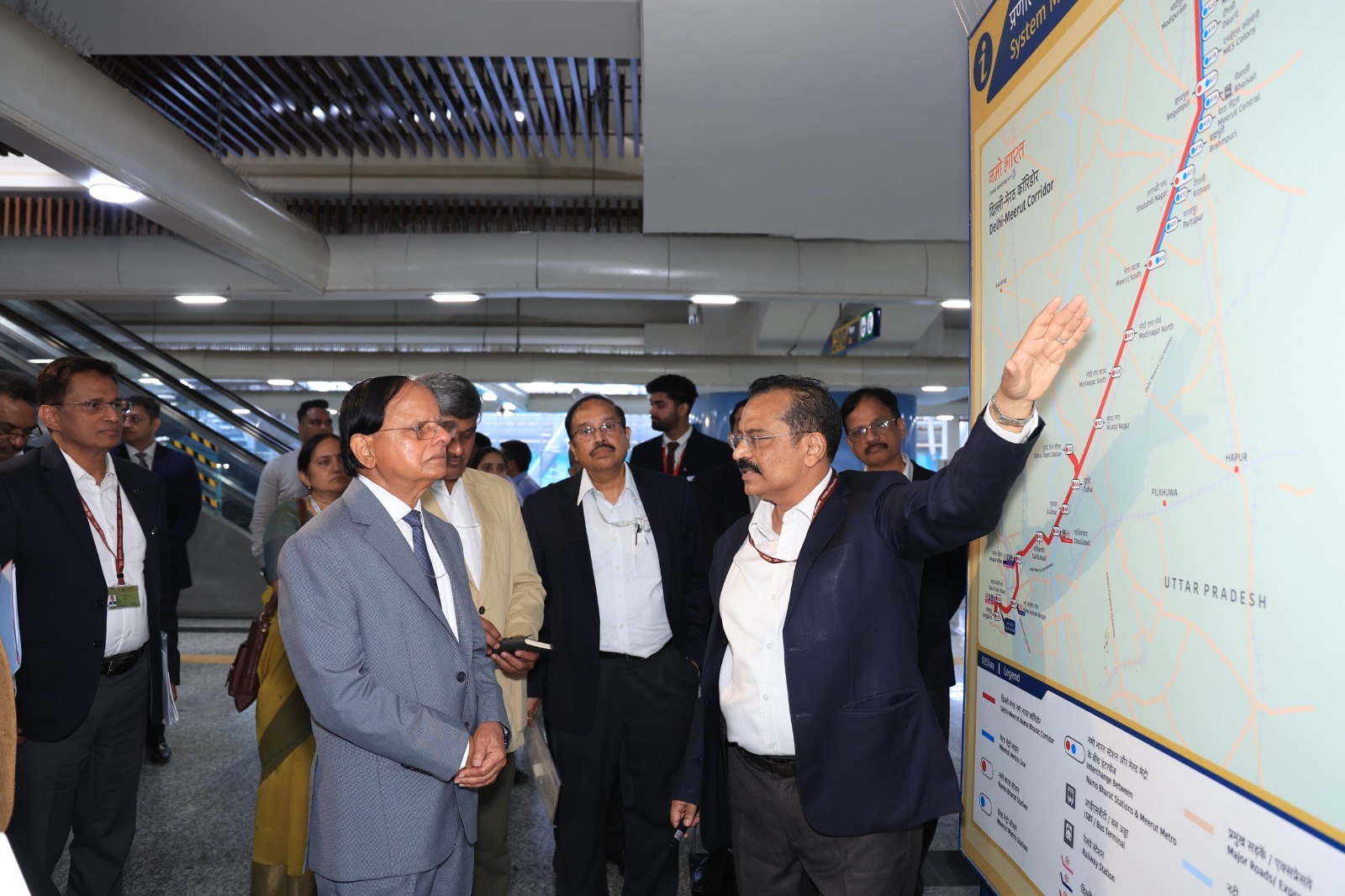 Principal Secretary to Hon’ble PM visits Namo Bharat corridor