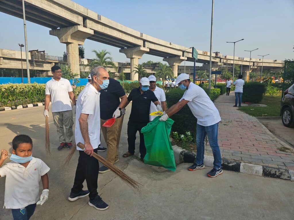 NCRTC organises Cleanliness and Tree Plantation Drive