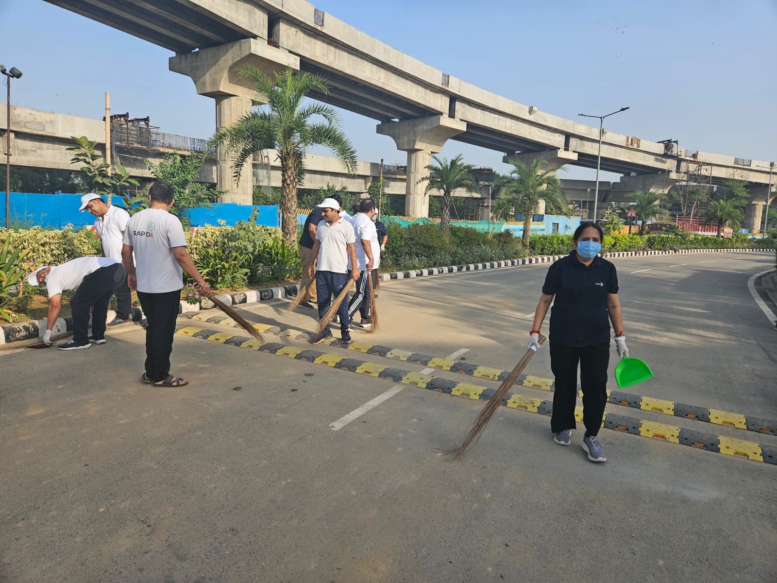 NCRTC organises Cleanliness and Tree Plantation Drive