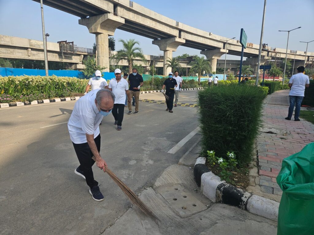 NCRTC organises Cleanliness and Tree Plantation Drive