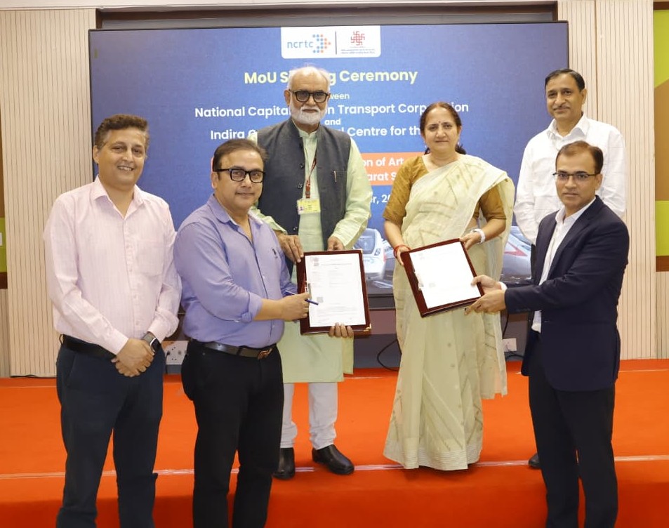 NCRTC Signs MoU with IGNCA